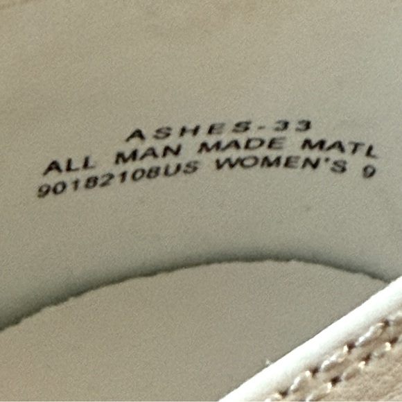 Demonia Ashes 33 Mary Jane Platforms Flatforms White Silver Size 9 - Picture 10 of 13